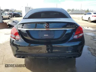 2017 Mercedes-Benz C 300 with VIN 55SWF4JB7HU205892, listed as a Copart auction lot 59607825 with 104,146 mi miles and Salvage title. Bid and sale history available at DreamBid. Image 6.