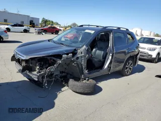 2021 Subaru Forester Limited with VIN JF2SKAUC4MH465791, listed as a Copart auction lot 61262395 with 36,232 mi miles and Salvage title. Bid and sale history available at DreamBid. Image 1.
