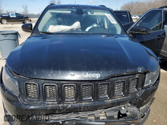 2019 Jeep Compass Latitude with VIN 3C4NJDBB7KT847886, listed as a Copart auction lot 49883665 with 162,470 mi miles and Salvage title. Bid and sale history available at DreamBid. Image 13.