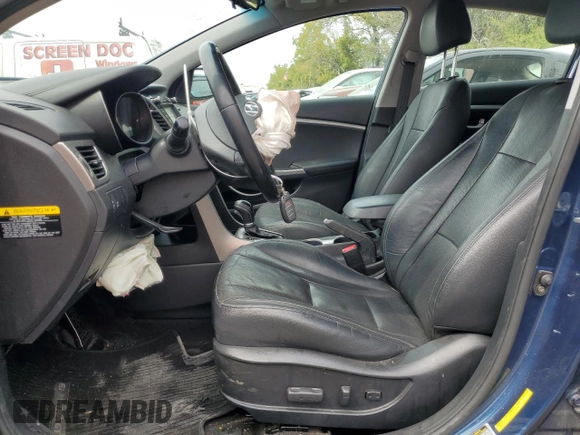 2016 Hyundai Elantra GT with VIN KMHD35LH2GU292644, listed as a Copart auction lot 71421054 with 94,381 mi miles and Salvage Title. Bid and sale history available at carsss.com. Image 7.
