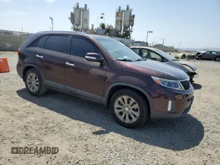 2015 Kia Sorento EX with VIN 5XYKU4A73FG659578, listed as a Copart auction lot 54596735 with 98,296 mi miles and Clean Title. Bid and sale history available at carsss.com. Image 4.