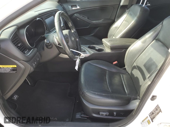 2015 Kia Optima SXL Turbo with VIN 5XXGR4A65FG427518, listed as a Copart auction lot 53642715 with 96,384 mi miles and Salvage Title. Bid and sale history available at DreamBid. Image 7.