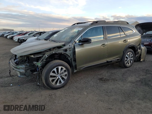 2025 Subaru Outback Premium with VIN 4S4BTADC4S3133691, listed as a Copart auction lot 84056714 with 131 mi miles and Salvage Title. Bid and sale history available at carsss.com. Image 1.