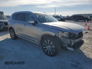 2024 Volvo XC90 Core Bright Theme with VIN YV4L12PK8R1188901, listed as a Copart auction lot 41800025 with 4,892 mi miles and Non Repairable. Bid and sale history available at carsss.com. Image 4.