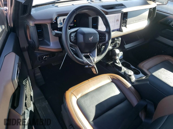 2023 Ford Bronco with VIN 1FMDE5AP3PLB69560, listed as a Copart auction lot 87942835 with 14,412 mi miles and Salvage Title. Bid and sale history available at carsss.com. Image 8.