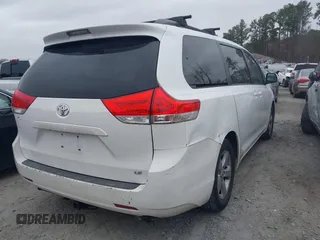 2011 Toyota Sienna LE AAS with VIN 5TDKK3DC8BS106821, listed as a IAAI auction lot 41508841 with 236,368 mi miles and . Bid and sale history available at DreamBid. Image 4.