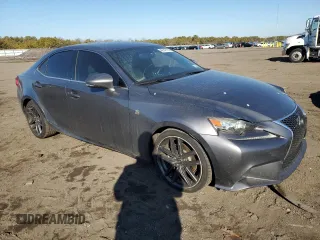 2014 Lexus IS 250 with VIN JTHCF1D23E5001567, listed as a Copart auction lot 46147175 with 199,037 mi miles and Salvage Title. Bid and sale history available at carsss.com. Image 4.