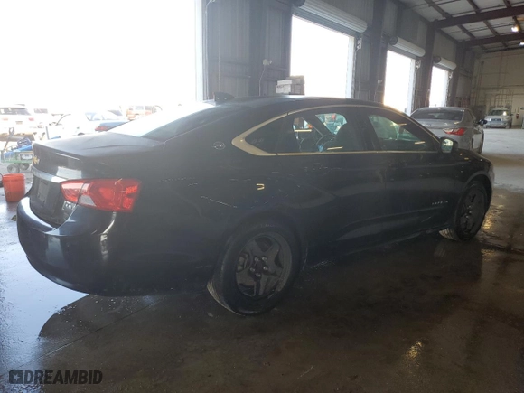 2016 Chevrolet Impala LS with VIN 1G11Z5SAXGU163537, listed as a Copart auction lot 46930175 with 284,338 mi miles and Clean Title. Bid and sale history available at carsss.com. Image 3.