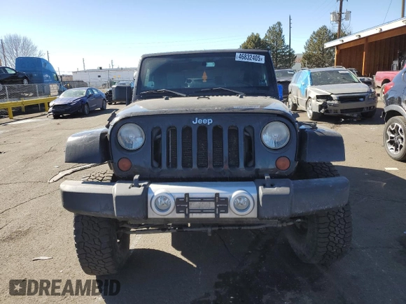 2008 Jeep Wrangler Sahara with VIN 1J4FA54108L625297, listed as a Copart auction lot 46832405 with 144,848 mi miles and Salvage title. Bid and sale history available at DreamBid. Image 5.