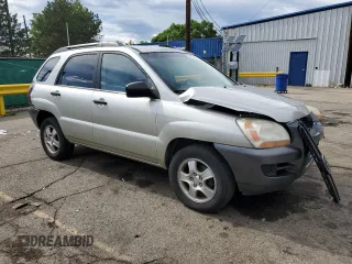 2006 Kia Sportage LX z VIN KNDJF724667293852, wystawiony jako Copart lot #58573485 z przebiegiem 212 470 mil mil oraz Szkoda całkowita • Salvage title. Historia ofert i sprzedaży dostępna na DreamBid. Obrazek 4.