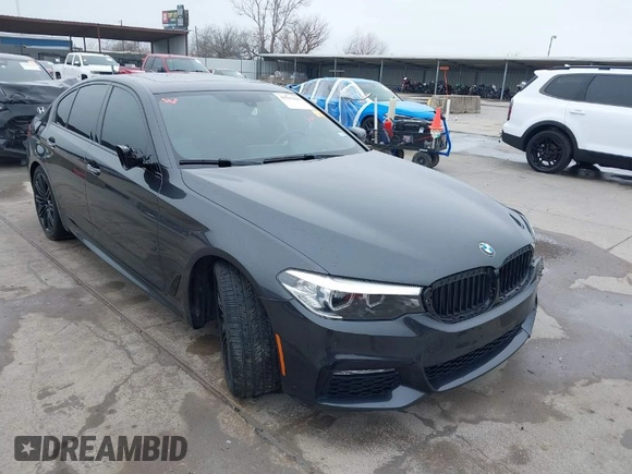 2018 BMW 5 Series 530i with VIN WBAJA5C58JWA39567, listed as a IAAI auction lot 41707627 with Not Provided miles and . Bid and sale history available at DreamBid. Image 1.