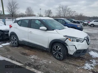 2019 Nissan Kicks S with VIN 3N1CP5CU0KL542096, listed as a IAAI auction lot 41390268 with 115,861 mi miles and . Bid and sale history available at carsss.com. Image 1.