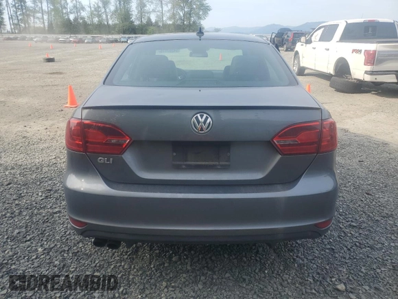 2013 Volkswagen Jetta GLI Autobahn with VIN 3VW467AJ5DM248048, listed as a Copart auction lot 54397575 with 141,264 mi miles and Salvage Title. Bid and sale history available at DreamBid. Image 6.