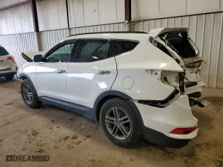 2017 Hyundai Santa Fe Sport 2.4L with VIN 5NMZUDLB5HH007523, listed as a Copart auction lot 51439895 with 0 mi miles and Salvage Title. Bid and sale history available at carsss.com. Image 2.