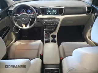 2022 Kia Sportage LX with VIN KNDPMCAC2N7965440, listed as a Copart auction lot 46082405 with 44,592 mi miles and Salvage Title. Bid and sale history available at DreamBid. Image 8.