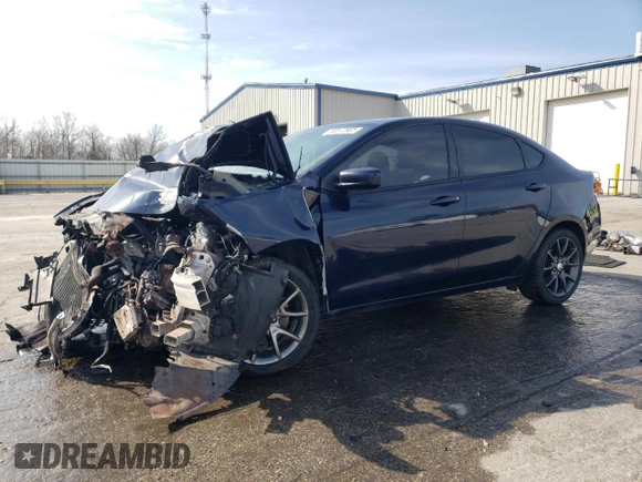2015 Dodge Dart SXT with VIN 1C3CDFBB8FD141438, listed as a Copart auction lot 50572905 with Not Provided miles and Salvage Title. Bid and sale history available at DreamBid. Image 1.