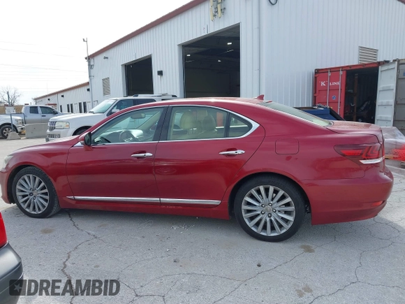 2013 Lexus LS 460 with VIN JTHBL5EF5D5121592, listed as a IAAI auction lot 41821080 with 169,055 mi miles and . Bid and sale history available at DreamBid. Image 14.