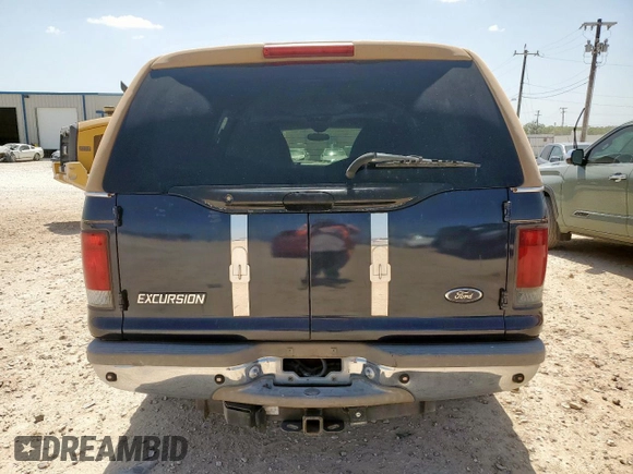 2000 Ford Excursion Limited с VIN 1FMNU42S1YED19451, выставлен на аукционе Copart как лот 65388445 с пробегом 292 612 миль миль и Чистый • Clean title. История ставок и продаж доступна на DreamBid. Изображение 6.