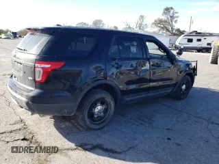 2015 Ford Utility Police Interceptor with VIN 1FM5K8AR9FGB98634, listed as a Copart auction lot 78644654 with 68,563 mi miles and Salvage Title. Bid and sale history available at carsss.com. Image 3.