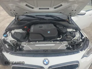 2023 BMW 2 Series 230i xDrive with VIN 3MW33CM02P8D75417, listed as a Copart auction lot 43935135 with 0 mi miles and Salvage Title. Bid and sale history available at carsss.com. Image 12.