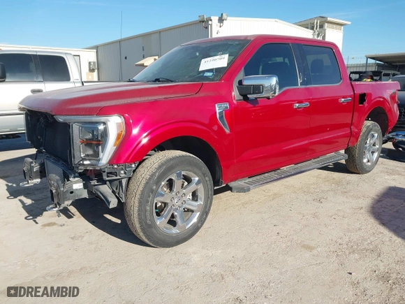 2021 Ford F-150 XL with VIN 1FTFW1E82MFA26230, listed as a IAAI auction lot 41290709 with 73,056 mi miles. Bid and sale history available at carsss.com. Image 18.