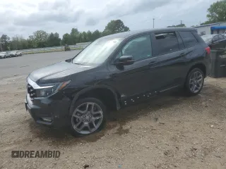 2023 Honda Passport EX-L z VIN 5FNYF8H52PB022643, wystawiony jako Copart lot #52094995 z przebiegiem 36 770 mil mil oraz Szkoda całkowita • Salvage title. Historia ofert i sprzedaży dostępna na DreamBid. Obrazek 1.