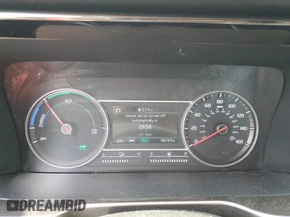 2021 Kia Sorento S with VIN KNDRG4LG5M5049495, listed as a Copart auction lot 59712505 with 76,727 mi miles and Salvage title. Bid and sale history available at DreamBid. Image 9.