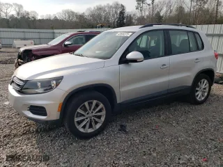 2017 Volkswagen Tiguan S with VIN WVGAV7AX3HK044001, listed as a Copart auction lot 48546375 with 49,971 mi miles and Salvage Title. Bid and sale history available at carsss.com. Image 1.