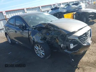 2016 Mazda 3 i Touring with VIN JM1BM1W75G1300192, listed as a IAAI auction lot 42203233 with 53,169 mi miles and . Bid and sale history available at DreamBid. Image 1.