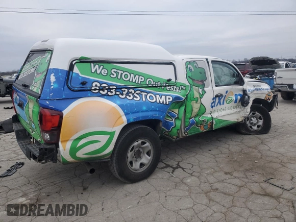 2021 Toyota Tacoma SR with VIN 3TYRX5GN9MT015377, listed as a Copart auction lot 41599895 with 114,659 mi miles and Salvage title. Bid and sale history available at DreamBid. Image 3.