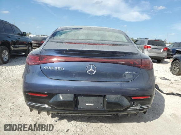 2024 Mercedes-Benz EQE 350 z VIN W1KEG1CB9RF056958, wystawiony jako Copart lot #41813745 z przebiegiem 1 626 mil mil oraz Szkoda całkowita • Salvage title. Historia ofert i sprzedaży dostępna na DreamBid. Obrazek 6.