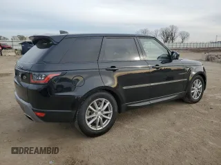 2021 Land Rover Range Rover Sport SE with VIN SALWG2SU5MA775338, listed as a Copart auction lot 80596544 with 48,323 mi miles and Salvage Title. Bid and sale history available at carsss.com. Image 3.