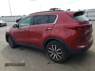 2018 Kia Sportage EX with VIN KNDPN3AC9J7353694, listed as a Copart auction lot 51092625 with 86,265 mi miles and Salvage title. Bid and sale history available at DreamBid. Image 2.