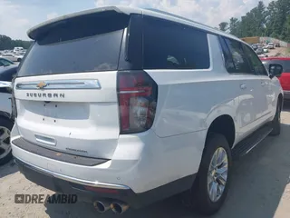 2023 Chevrolet Suburban Premier с VIN 1GNSCFKD5PR546017, выставлен на аукционе IAAI как лот 42584410 с пробегом 43 749 миль миль и . История ставок и продаж доступна на DreamBid. Изображение 4.