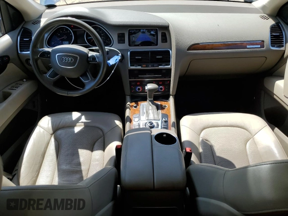 2014 Audi Q7 3.0T S line Prestige with VIN WA1DGAFE7ED001727, listed as a Copart auction lot 52205025 with 82,336 mi miles and Salvage Title. Bid and sale history available at carsss.com. Image 8.