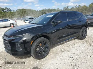 2020 Chevrolet Blazer RS z VIN 3GNKBERS5LS562131, wystawiony jako Copart lot #48309885 z przebiegiem 53 182 mil mil oraz Czysty tytuł • Clean title. Historia ofert i sprzedaży dostępna na DreamBid. Obrazek 1.