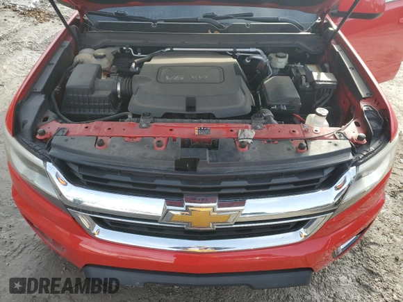 2016 Chevrolet Colorado 2WD LT с VIN 1GCGSCE35G1141745, выставлен на аукционе Copart как лот 43333445 с пробегом 51 756 миль миль и На запчасти • Non repairable. История ставок и продаж доступна на DreamBid. Изображение 11.
