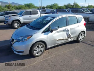 2017 Nissan Note SV with VIN 3N1CE2CP8HL353770, listed as a IAAI auction lot 41594292 with 107,217 mi miles and . Bid and sale history available at DreamBid. Image 2.