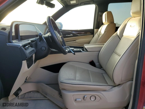 2021 Cadillac Escalade RWD Premium Luxury with VIN 1GYS3BKL5MR316301, listed as a Copart auction lot 62536952 with 0 mi miles. Bid and sale history available at carsss.com. Image 5.