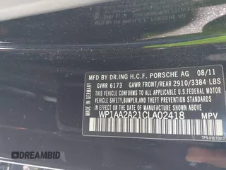 2012 Porsche Cayenne z VIN WP1AA2A21CLA02418, wystawiony jako IAAI lot #42266318 z przebiegiem 85 345 mil mil oraz . Historia ofert i sprzedaży dostępna na DreamBid. Obrazek 9.