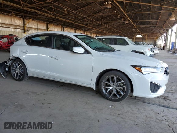 2021 Acura ILX w/Premium Package with VIN 19UDE2F74MA001186, listed as a Copart auction lot 46183575 with 30,062 mi miles and Salvage Title. Bid and sale history available at carsss.com. Image 4.