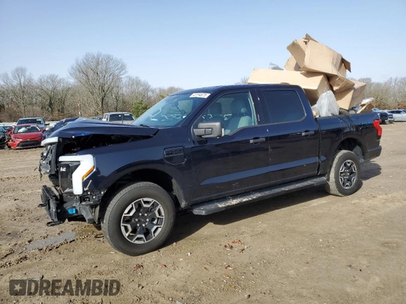 2022 Ford F-150 Lightning Pro с VIN 1FTVW1EL6NWG04931, выставлен на аукционе Copart как лот 43184675 с пробегом 26 616 миль миль и Списание • Salvage title. История ставок и продаж доступна на DreamBid. Изображение 1.