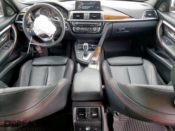 2016 BMW 3 Series 328i xDrive with VIN WBA8E3C59GK503356, listed as a Copart auction lot 56369875 with 174,075 mi miles and Salvage title. Bid and sale history available at DreamBid. Image 8.