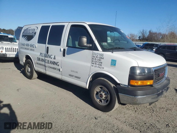 2016 GMC Savana Cargo z VIN 1GTW7AFFXG1272745, wystawiony jako Copart lot #43841475 z przebiegiem 248 561 mil mil oraz Szkoda całkowita • Salvage title. Historia ofert i sprzedaży dostępna na DreamBid. Obrazek 4.