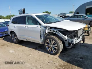 2024 Cadillac XT6 AWD Premium Luxury с VIN 1GYKPDRSXRZ715368, выставлен на аукционе Copart как лот 58386365 с пробегом 13 170 миль миль и Списание • Salvage title. История ставок и продаж доступна на DreamBid. Изображение 4.