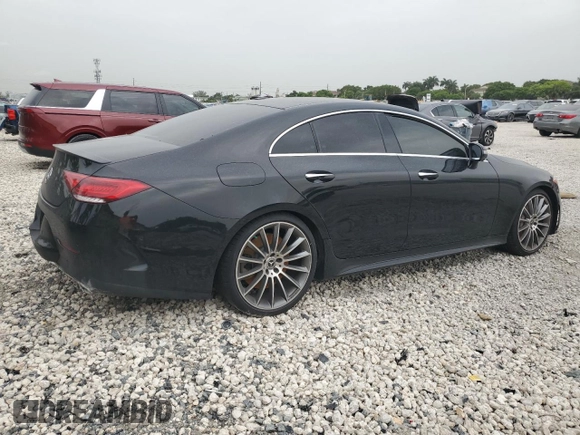 2019 Mercedes-Benz CLS with VIN WDD2J5JB1KA032994, listed as a Copart auction lot 61643164 with 0 mi miles and Non Repairable. Bid and sale history available at carsss.com. Image 3.