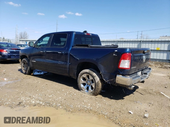 2019 Ram 1500 Big Horn z VIN 1C6SRFFT3KN895368, wystawiony jako Copart lot #52395125 z przebiegiem 101 665 mil mil oraz Czysty tytuł • Clean title. Historia ofert i sprzedaży dostępna na DreamBid. Obrazek 2.