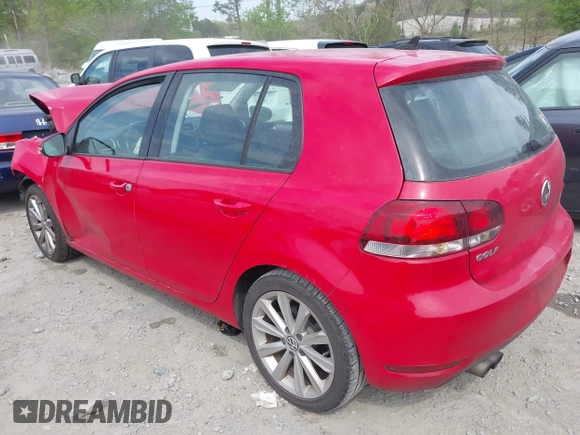 2012 Volkswagen Golf TDI z VIN WVWDM7AJ3CW020251, wystawiony jako IAAI lot #42011380 z przebiegiem 198 000 mil mil oraz . Historia ofert i sprzedaży dostępna na DreamBid. Obrazek 3.