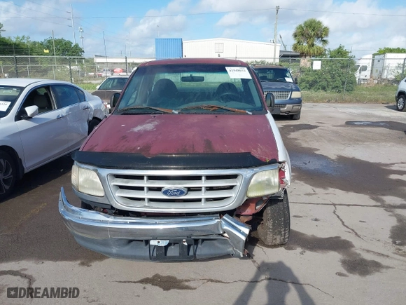 1999 Ford F-150 Work Series with VIN 1FTZF1727XKA70063, listed as a IAAI auction lot 41948032 with 134,642 mi miles. Bid and sale history available at carsss.com. Image 6.