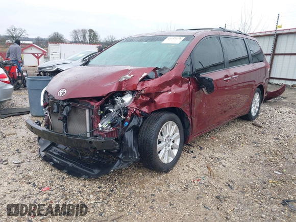 2014 Toyota Sienna XLE z VIN 5TDYK3DC9ES425398, wystawiony jako IAAI lot #41551678 z przebiegiem 224 667 mil mil oraz . Historia ofert i sprzedaży dostępna na DreamBid. Obrazek 18.